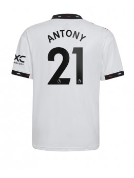 Manchester United Antony #21 Auswärtstrikot 2022-23 Kurzarm